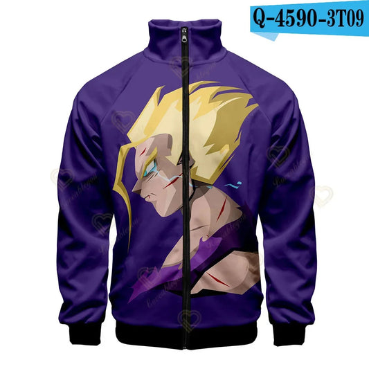Dragon Ball Zip-Up Jacket - Gohan Super Saiyan