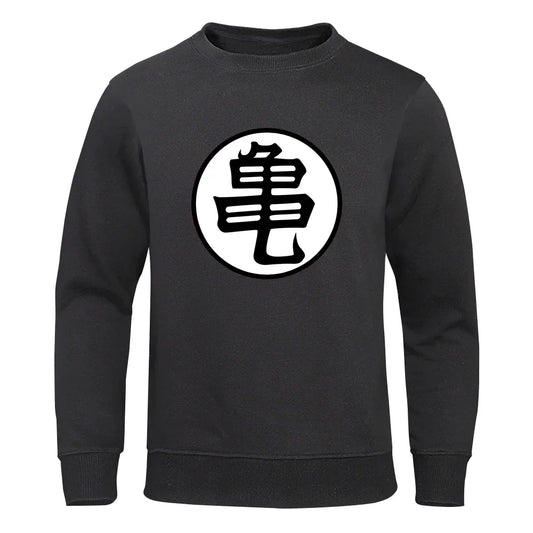 Dragon Ball Sweatshirt - Kame Symbol Crewneck - Black