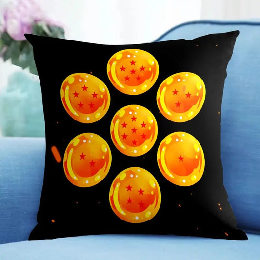 Dragon Ball Cushion Cover - Emblem and Crystal Balls