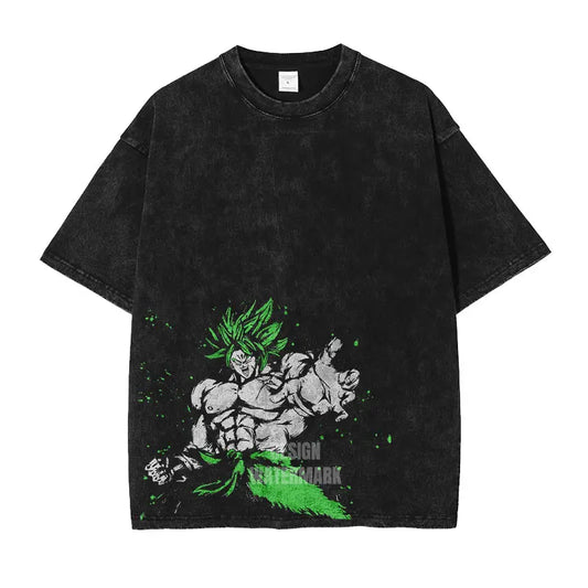 Dragon Ball T-Shirt - Broly Green Energy