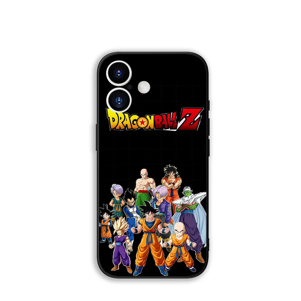 Coque iPhone Dragon Ball - Les Guerriers Z