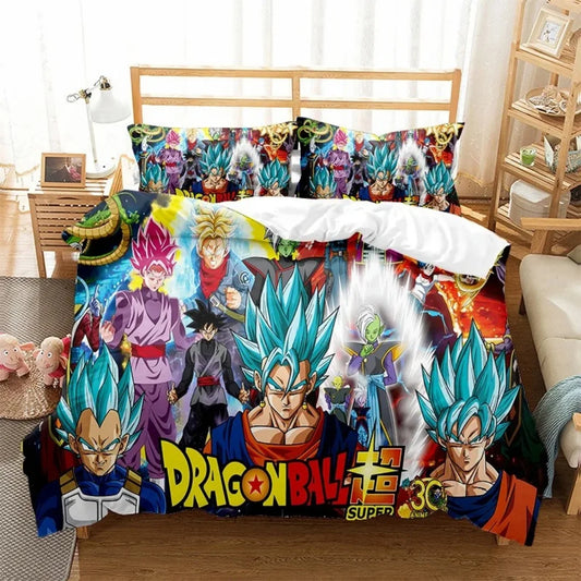 Dragon Ball Duvet Cover - Vegito Super Saiyan Blue