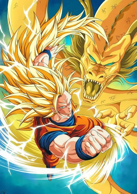 Dragon Ball Puzzle - Goku and Shenron