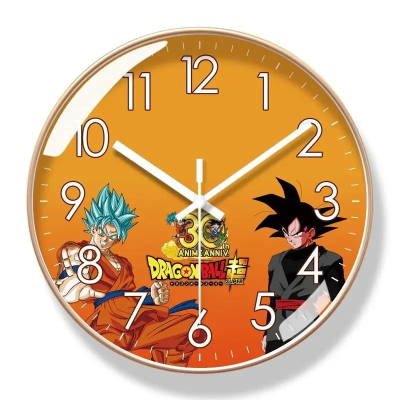 Horloge Murale Dragon Ball - Goku et Goku Black
