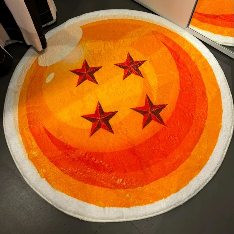 Tapis Dragon Ball - Boule de Cristal à 4 Étoiles