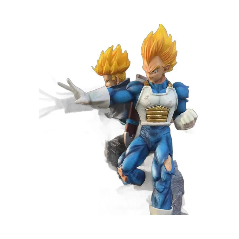 Figurine Dragon Ball - Vegeta contre Trunks