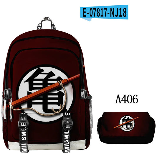 Dragon Ball Backpack Set - Kame Symbol