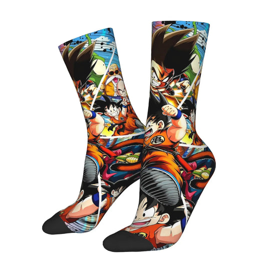 Dragon Ball Socks - Kid Goku, Master Roshi and Krillin
