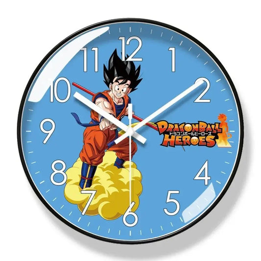 Dragon Ball Wall Clock - Goku on the Flying Nimbus