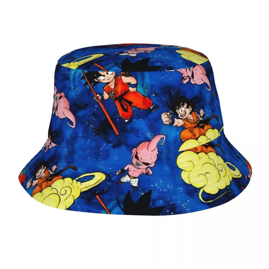 Dragon Ball Bucket Hat - Kid Goku and Kid Buu