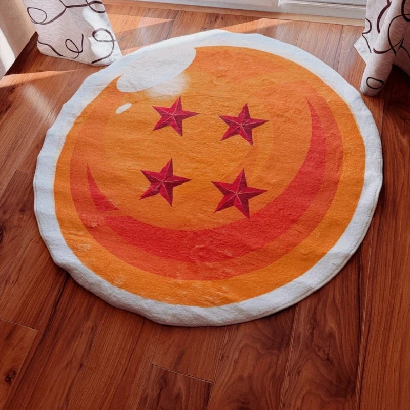Tapis Dragon Ball - Boule de Cristal à 4 Étoiles