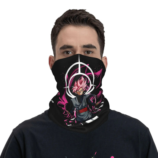 Dragon Ball Neck Gaiter - Goku Black Rosé