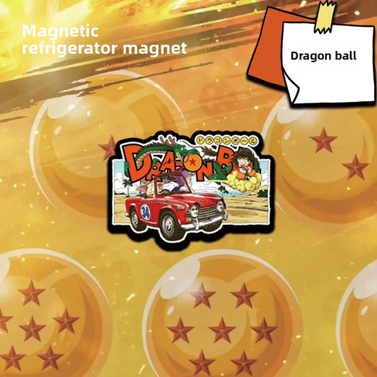 Dragon Ball Magnet - The Red Car