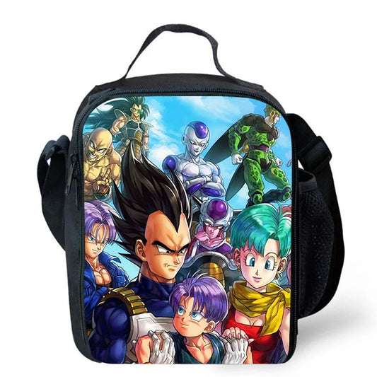 Dragon Ball Lunch Bag - Vegeta, Bulma and Trunks