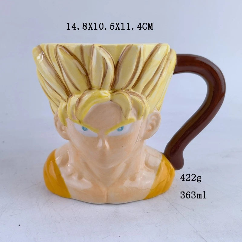Mug Dragon Ball - Buste Super Saiyan Sculpté