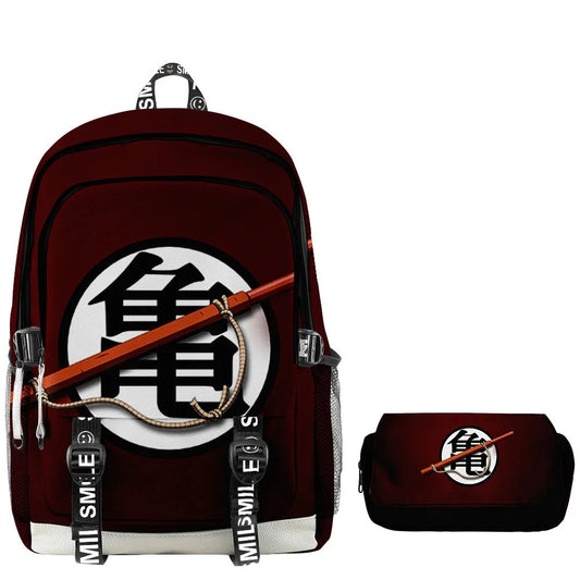 Dragon Ball Backpack Set - Kame Symbol