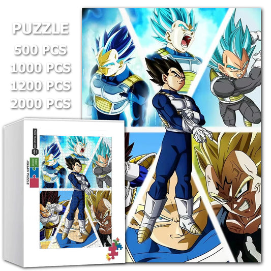 Dragon Ball Puzzle - Vegeta's Transformations