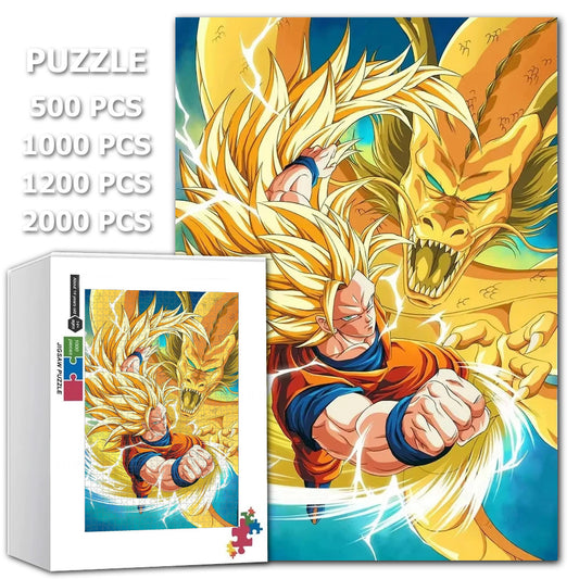 Dragon Ball Puzzle - Goku and Shenron