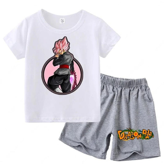 Dragon Ball Kids' Pajamas - Goku Black Rosé