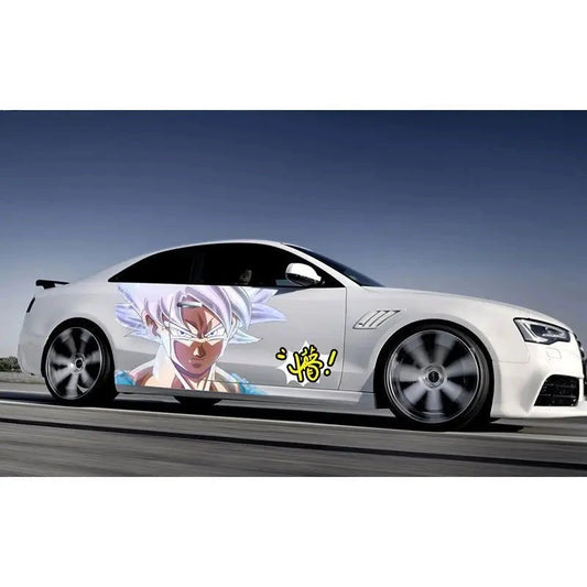 Dragon Ball Car Sticker - Goku Ultra Instinct